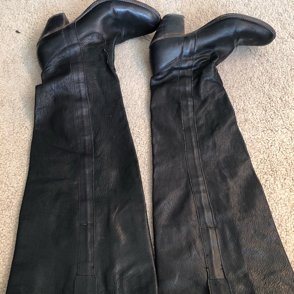 Black Frye Taylor Boots - Picture 3 of 6